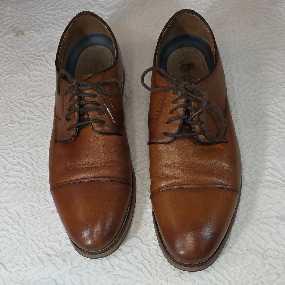 Florsheim Men’s Brown Leather Oxford Dress Shoes Size 12.5D Classic Professional